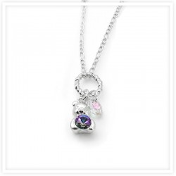 Oso Plata morado