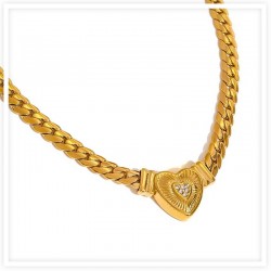 Collar Habanera corazón