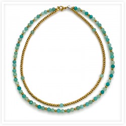 Collar Cuarzo Azul